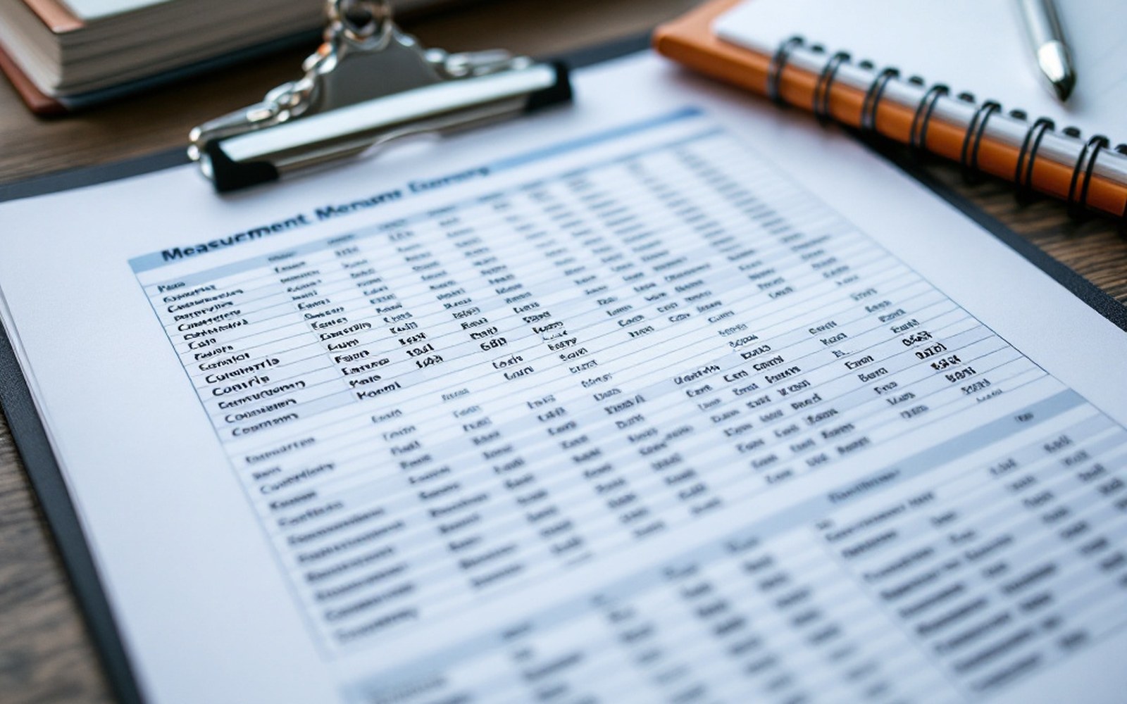 A spreadsheet printout with columns of country rows